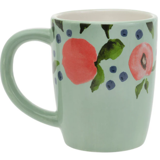14oz Peaches Ceramic Mug