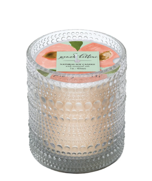 Peach Bellini 7oz Soy Candle